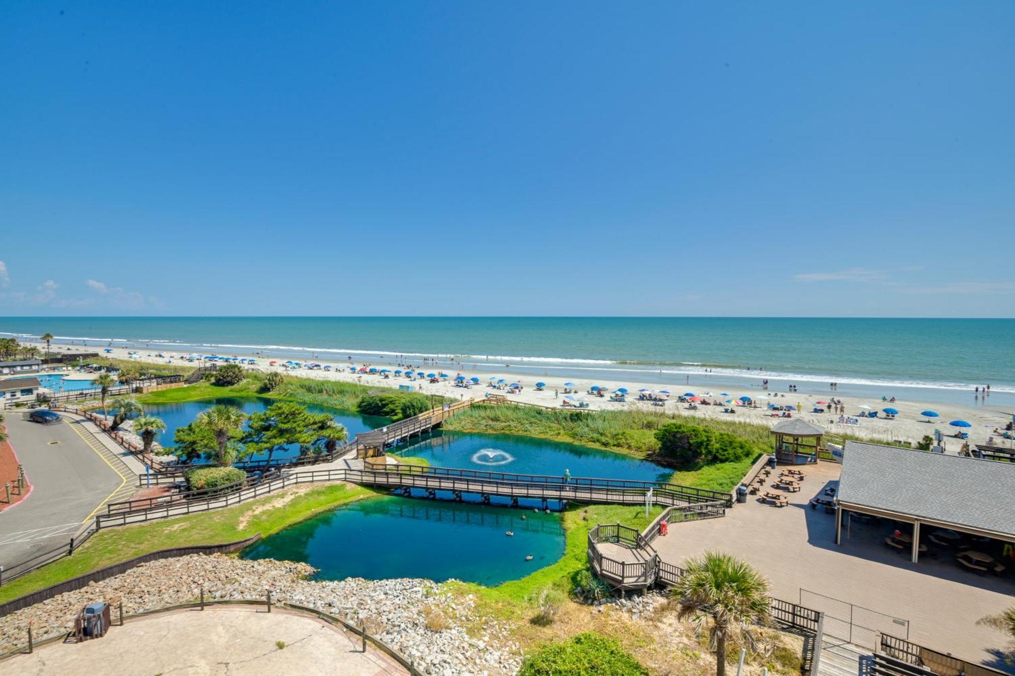 Renovated Oceanfront Resort Condo With Balcony Myrtle Beach Exterior foto